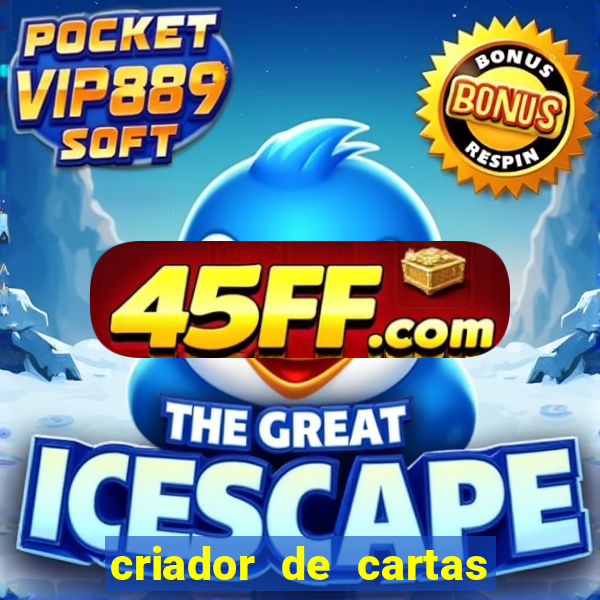 criador de cartas de pokemon